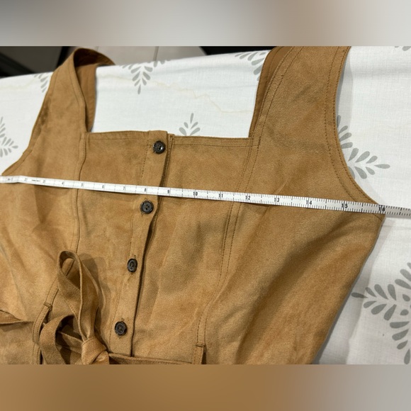 NWT Banana Republic Faux Leather Top Size Petite 2 - Picture 7 of 10